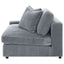 Marcus - Fog Track Arms Reversible Sectional With Pillows - Fog