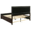Kauffman - Queen Storage Panel Bed With Side Drawers - Dark Brown