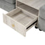 Modular Sofa Couch With Storage Armrest And Center Console