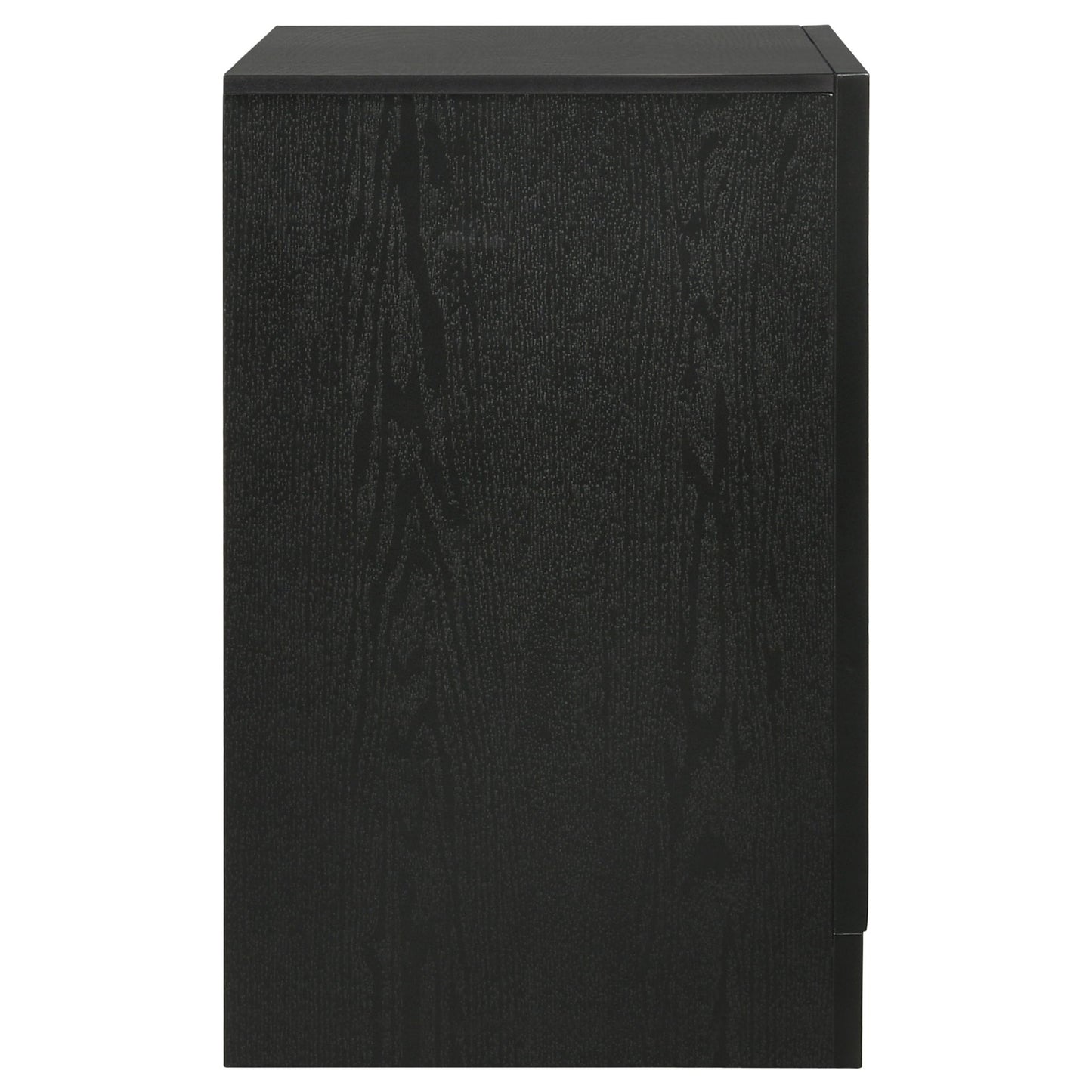 Transitional 2 Drawer Nightstand With Hidden Jewelry Tray