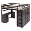 Loft Bed With Drawers, Desk, And Wardrobe