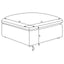 Greeley - 6 Piece Upholstered Modular Sectional Sofa - Ivory