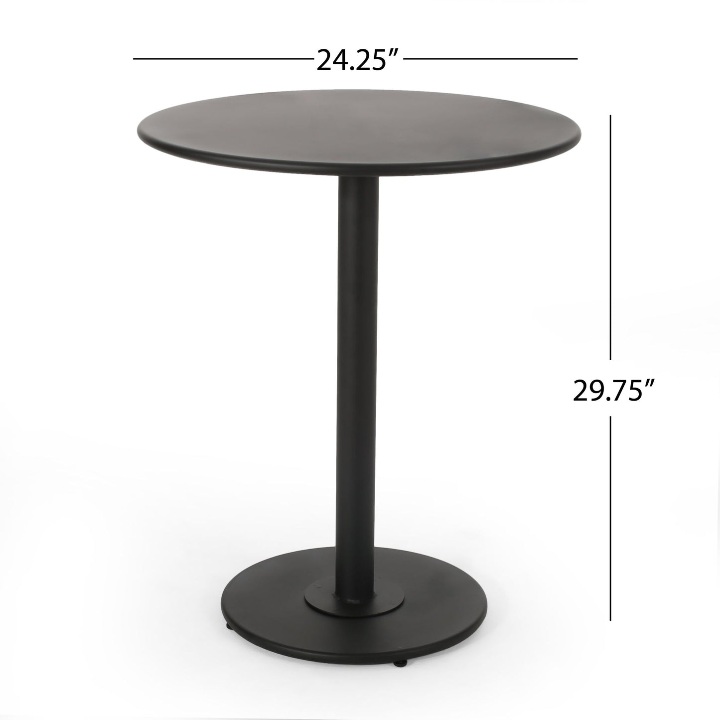 Terra Nova - Bistro Set - Matte Black