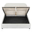 Upholstered Platform Bed With Hydraulic Storage System