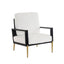 Modern Armchair With Solid Wood Frame