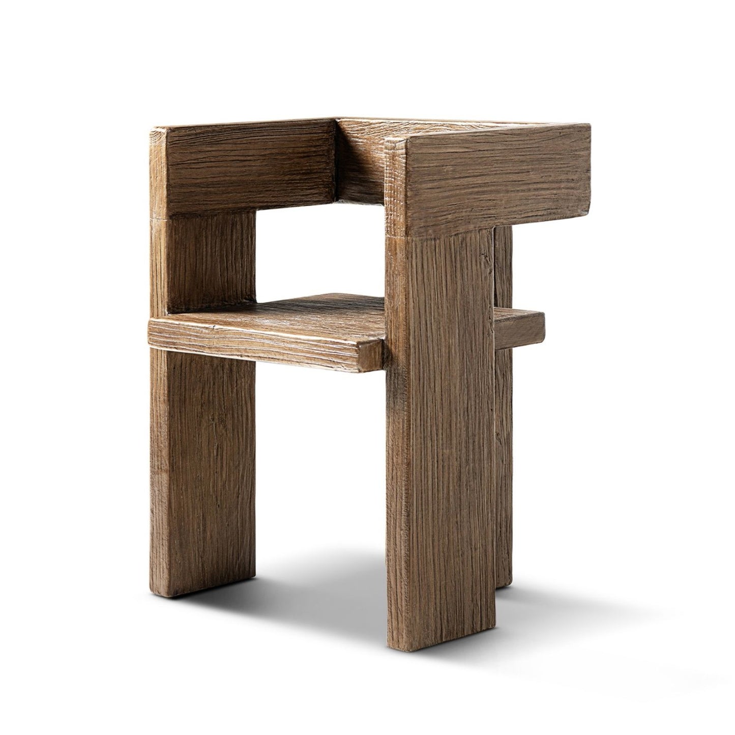 Avenel - Sculptural Block Accent Chair