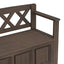 Amherst - Handcrafted Entryway Storage Bench