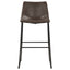 Armless Bar Stool (Set of 2) - Brown