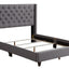Nailhead Bed Transitional Vibrant