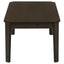 Amaro - 3 Piece Coffee And End Table Set - Dark Brown