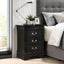 Louis Phillipe - Nightstand - Wood