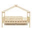 House Bed With 2 Drawers