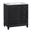 Freestanding Bathroom Vanity With Sink, Soft Close Door, 3 Drawers