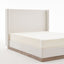 Hosford - Minimalist Upholstered Wingback Bed