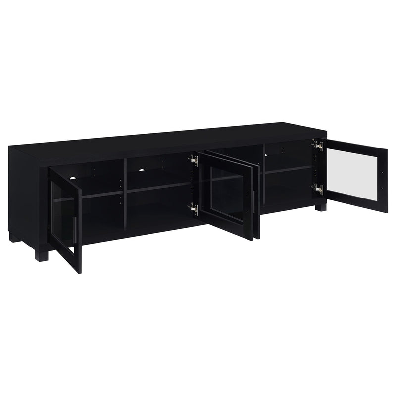 Arnaud - 4 Door TV Stand - Black