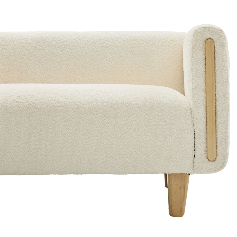3 Seater Sofa With Armrests For Living Room