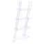 Cimarron - Ladder Bookcase With 4 Shelves - Clear