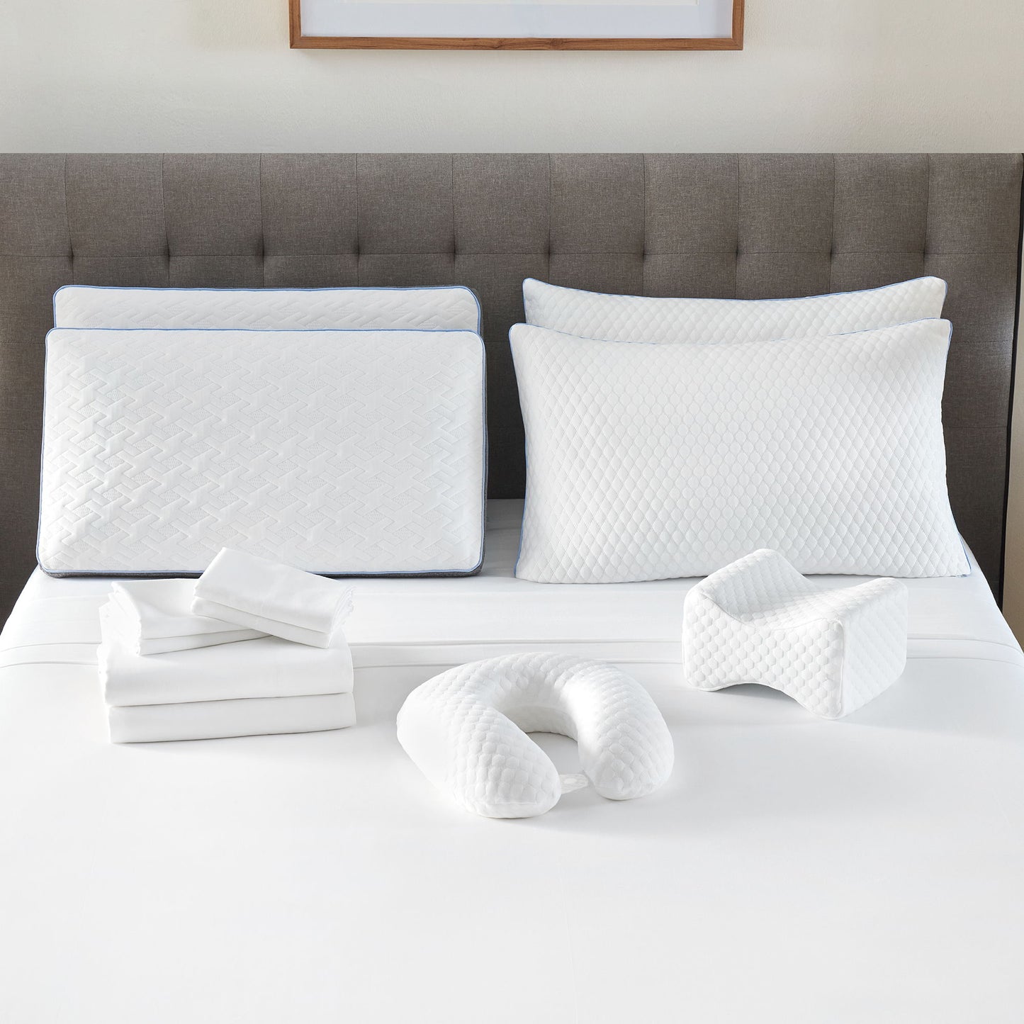 Comfort Care - Hybrid Restful Nights Euro Top Mattress With Premium Comfort Bedding Pack
