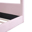 Upholstered House Style Daybed With LED Light Strips
