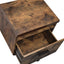 Bob - File Cabinet - Weathered Oak / Black
