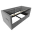 Upholstered Hydraulic Storage Daybed With USB & Type C Charging