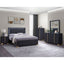 Jeremiah - 6 Drawer Dresser With Mirror - Black