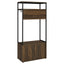 Flora - 2 Door Coat Rack Hall Tree Storage Bench And Multi Functional Storage - Natural