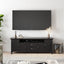 Redmond - TV Media Stand - Hickory Brown