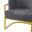 Upholstered Reading Accent Armchair For Living Room