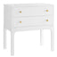 Alonso - 2 Drawer Nightstand - White