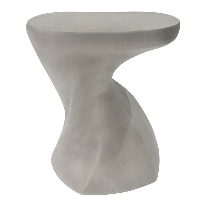 Twisted Sculptural Side Table Indoor / Outdoor