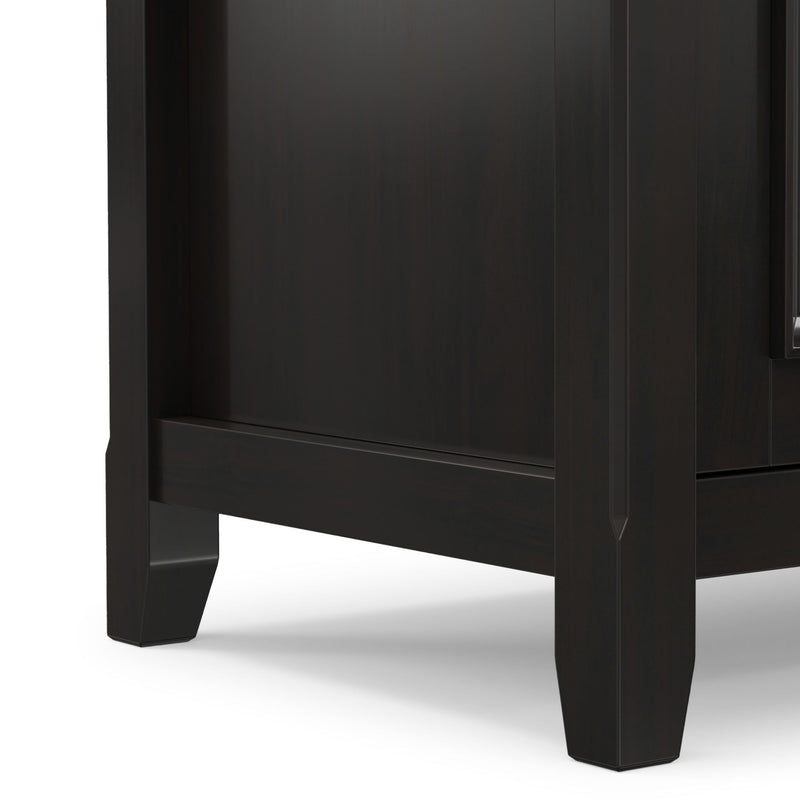 Amherst - Low TV Media Stand - Hickory Brown