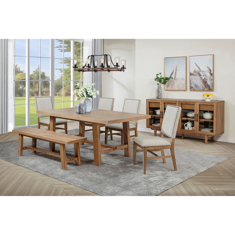 Carlos - Upholstered Dining Side Chair (Set of 2) - Natural
