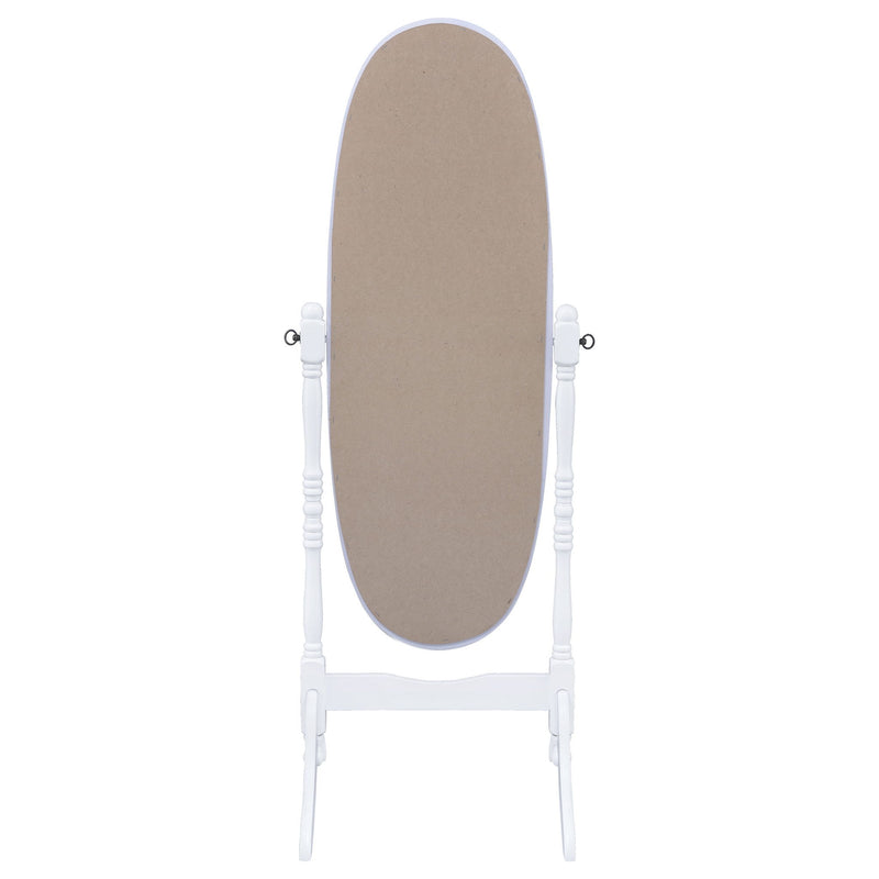 Dunne - Cheval Mirror With Oval Frame