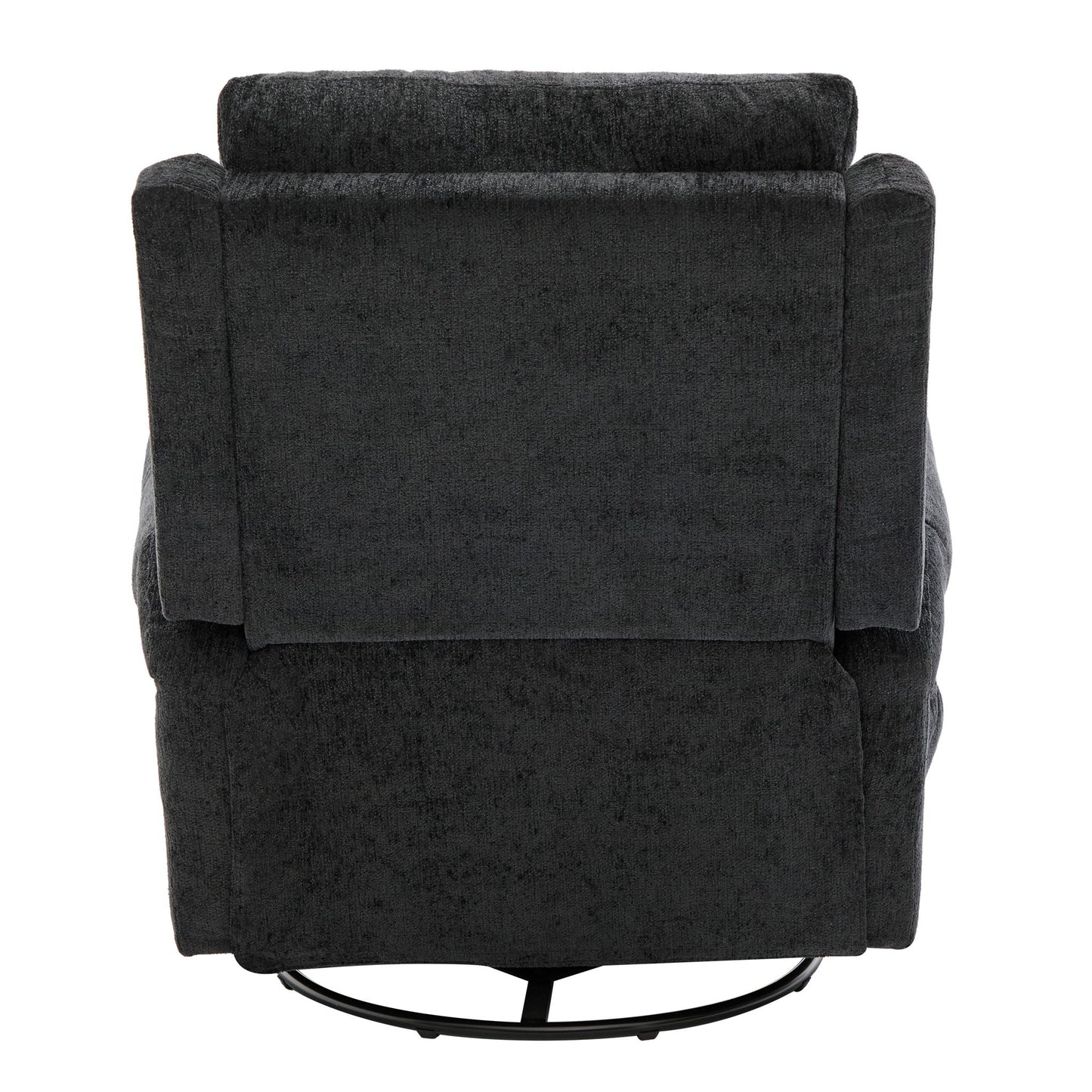 Manual Recliner Massage Chair With Swivel Rocker, 8 Massage Modes, Side Storage Pocket