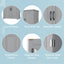 Bathroom Storage Cabinet With Multifunctional Storage Space, Drawer With Slide Rails, Adjustable Shelf