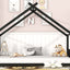 Metal House Bed