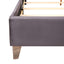 Upholstered Nailhead Trim Chic Bed
