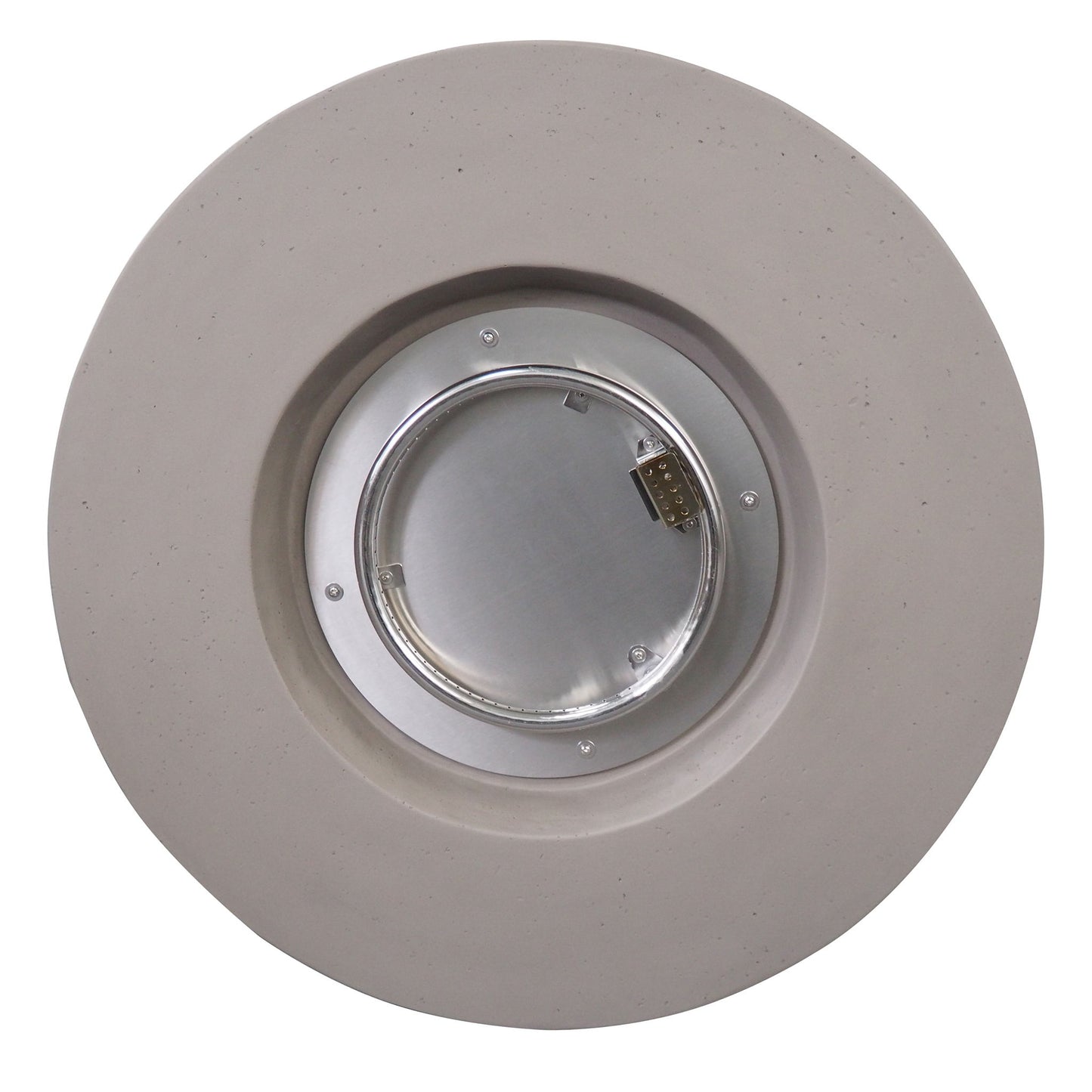 Round Iron Fire Pit With 40, 000 Btu
