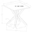 Maciel - 2 Piece Marble Coffee And End Table Set With Base Marble - White Marble