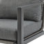 Modern Lounge Chair With Rope Accents And Cushions