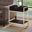 Accent Side Table, Storage Drawer, Spacious Tabletop