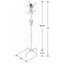 Coat Rack With 3 Tier Hooks For Entryway - Black
