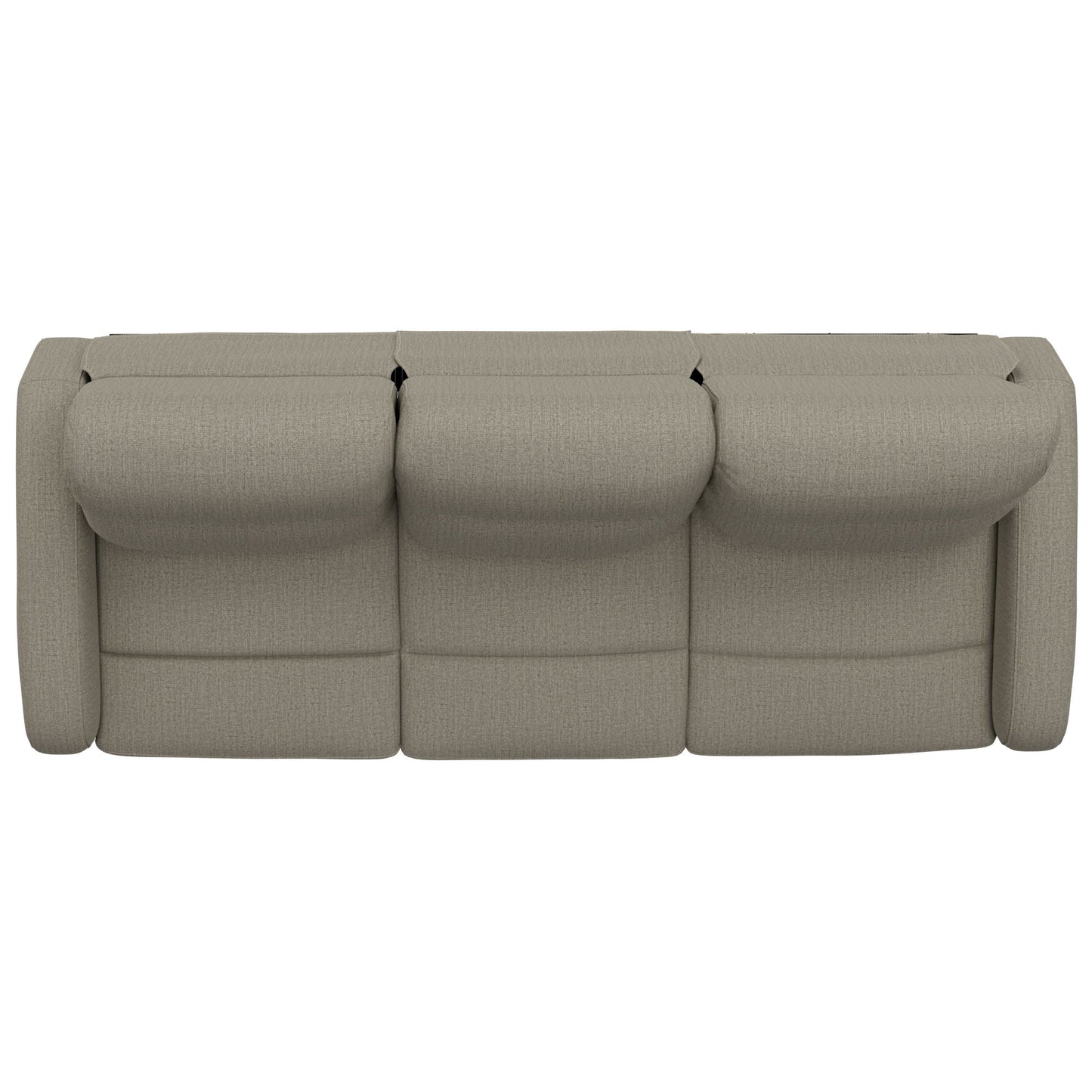 Manual Reclining Sofa With Dual Independent Recliners