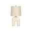 Lighting, Table Lamp, Resin, Modern - Cream