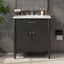 Bathroom Vanity With Sink, Soft Close Doors And Adjustable Shelf