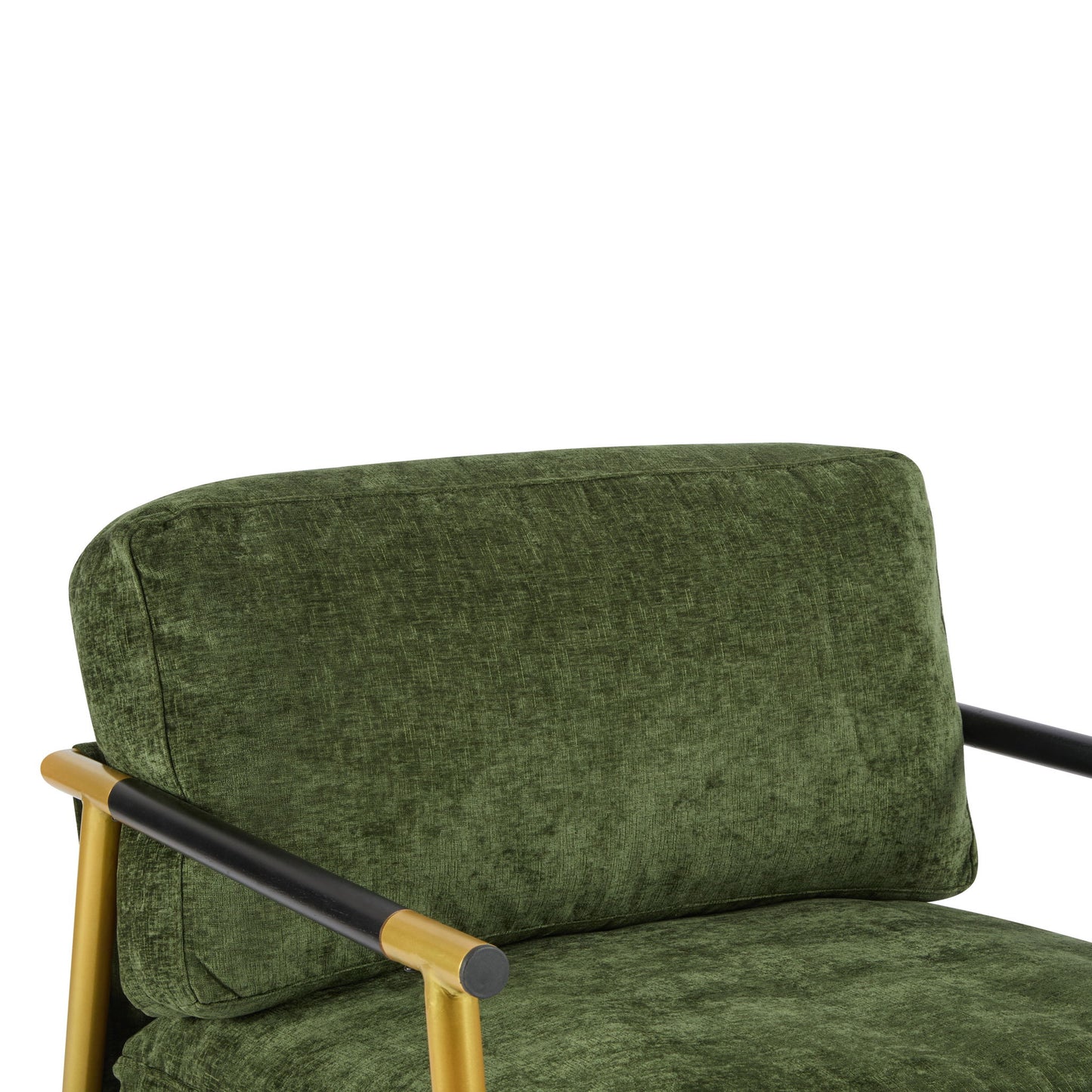 Modern Accent Chair With Cushions, Cozy Seating