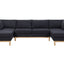 Hallie - Wide Sherpa Double Chaise U-Shape Sectional Sofa