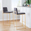 Fuji - Contemporary Design High Back Barstool