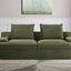 Nimbus - Oversized Full Foam 4 Seater Couch For Living Room Upholstered In Soft, Wide Armrests